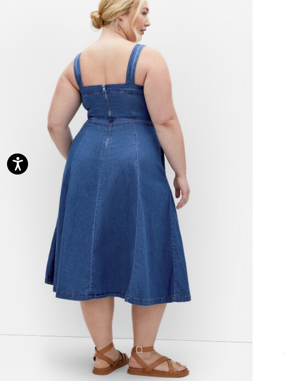 Denim Dress - Picture 2 of 5